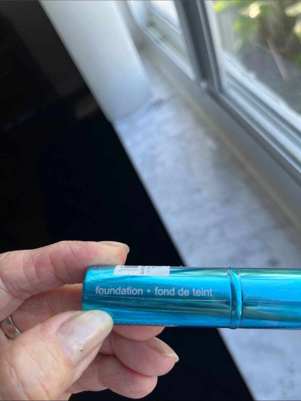 Sephora Metallic Teal Cosmetic Stick, foundation